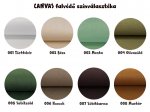 Steppelt, egyszínű, vastag vászon falvédő - választható színben